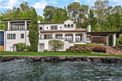 TUSCAN VILLA-STYLE WATERFRONT HOME