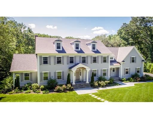 Prominent Brick Colonial In Weston 