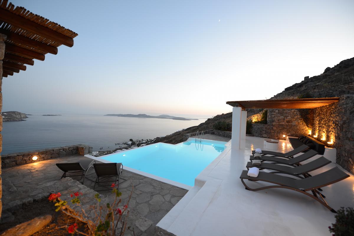 SPECTACULAR PANORAMIC SEA VIEWS IN MYKONOS Greece Luxury Homes