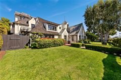 ENGLISH TUDOR ESTATE ONE BLOCK FROM THE BEACH