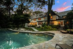 SOPHISTICATED ENGLISH TUDOR ON APAWAMIS CLUB GOLF COURSE