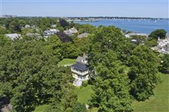 ONE-PLUS ACRE IN PRIVATE OLD GREENWICH WATERFRONT ASSOCIATION