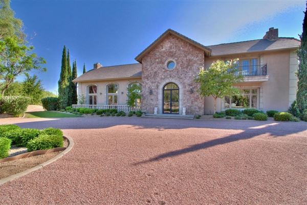 French Provincial Architecture N Phoenix Arizona Luxury Homes