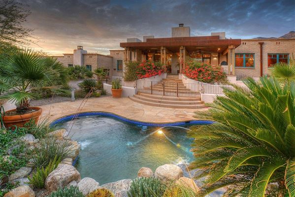 Territorial Style Mud Adobe Home 