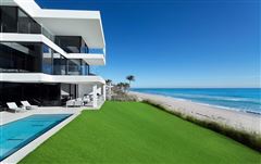 GATED MODERN MALIBU-INSPIRED OCEAN-TO-INTRACOASTAL ESTATE