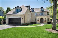 SOLID BRICK AND LIMESTONE FRENCH MANOR HOME