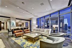 WARM MODERN 27TH FLOOR CORNER UNIT AT THE AUSTONIAN