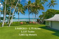 LARGEST KAHALA AVENUE BEACHFRONT PROPERTY ON THE MARKET