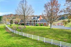 FEDERAL STYLE COUNTRY HOME ON 56 ACRES