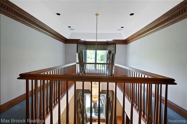 This Grand Residence Boasts Dramatic Entry Foyer With Sweeping