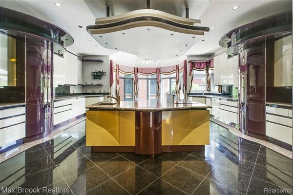 This Grand Residence Boasts Dramatic Entry Foyer With Sweeping