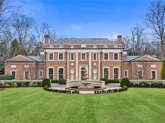 EXTRAORDINARY AND NEWLY UPDATED BUCKHEAD ESTATE | Georgia Luxury Homes ...