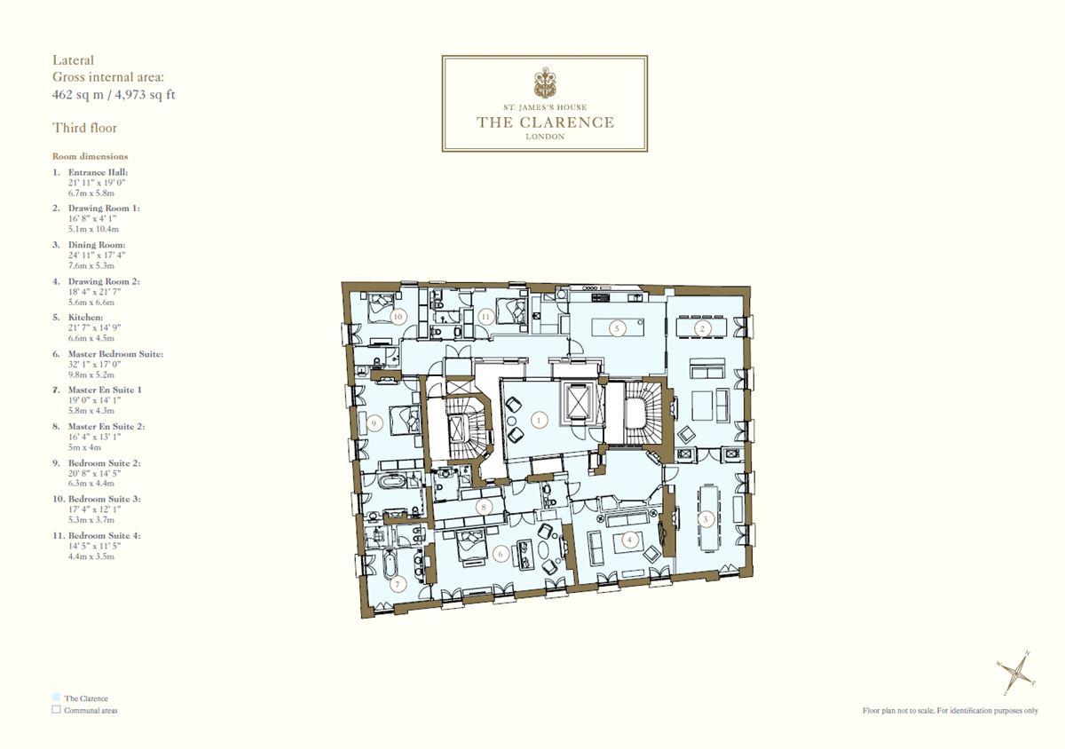Stunning Four Bedroom Lateral Apartment United Kingdom Luxury