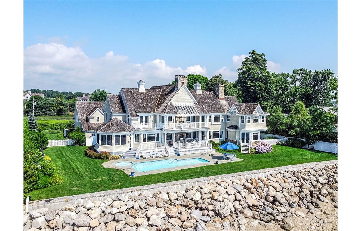 SPECTACULAR WATERFRONT PROPERTY Connecticut Luxury Homes Mansions For Sale Luxury Portfolio