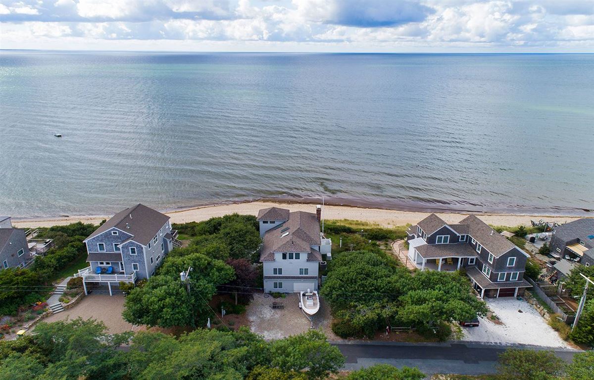 STUNNING BEACH HOUSE WITH PANORAMIC VIEWS Massachusetts Luxury Homes
