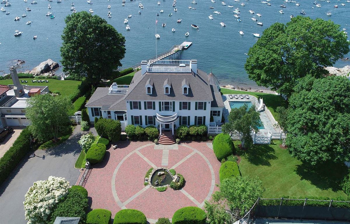 MAGNIFICENT HARBOR FRONT ESTATE Massachusetts Luxury Homes Mansions