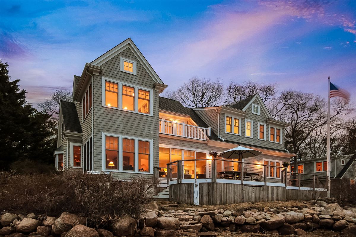 REMARKABLE WATERFRONT PROPERTY Massachusetts Luxury Homes Mansions