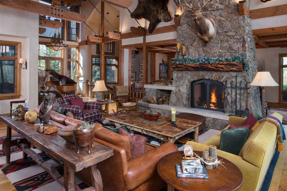 EXTRAORDINARY BACHELOR GULCH LUXURY HOME Colorado Luxury Homes Mansions For Sale Luxury