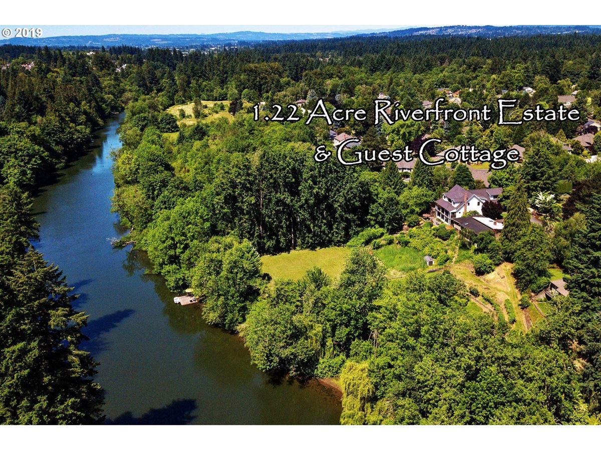 EXCEPTIONAL RIVERFRONT ESTATE Oregon Luxury Homes Mansions For Sale