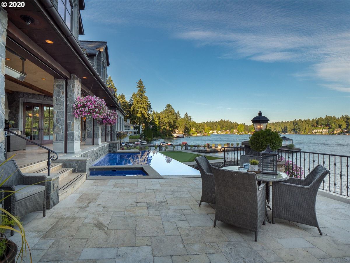 THE JEWEL OF LAKE OSWEGO Oregon Luxury Homes Mansions For Sale Luxury Portfolio