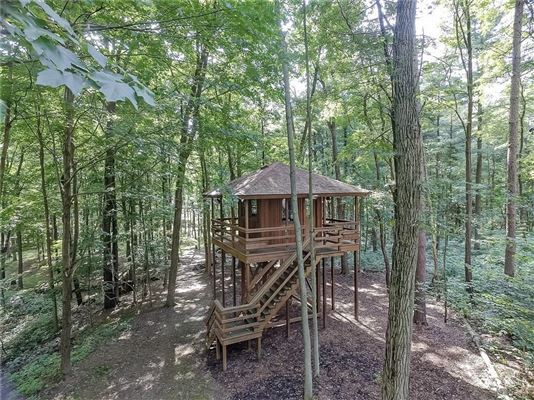 Luxury Log Home On 69 Exceptional Wooded Acres Pennsylvania