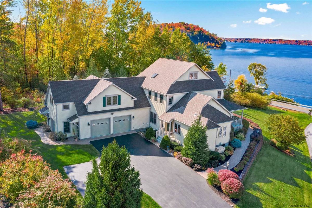 REMARKABLE SARATOGA LAKE HOME New York Luxury Homes Mansions For