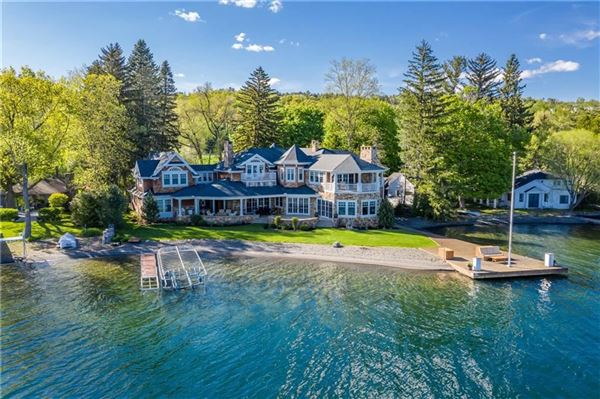 ONE OF A KIND NEW YORK WATERFRONT MANSION | New York Luxury Homes ...