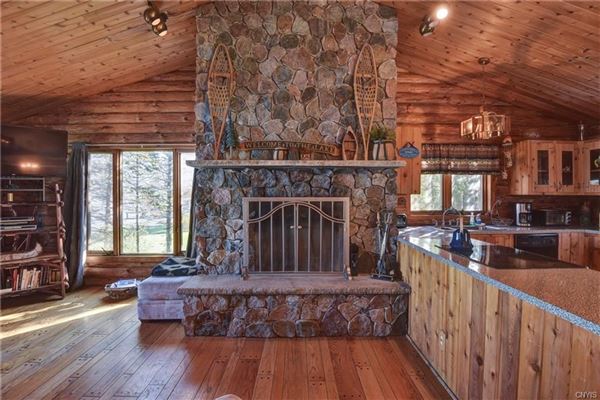 Beautiful Log Home On Skaneateles Lake New York Luxury