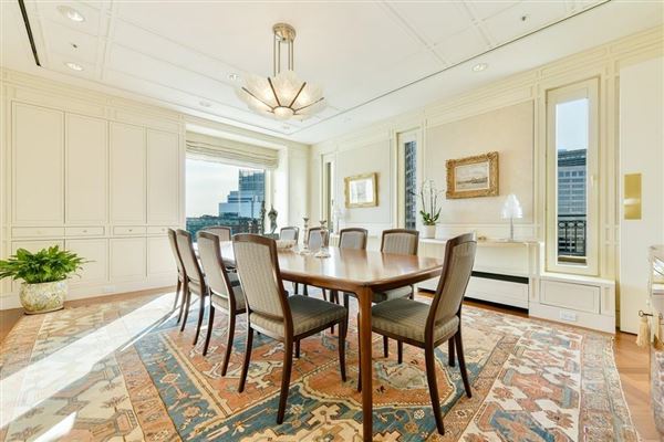 Premier Penthouse Atop Rowes Wharf Massachusetts Luxury Homes