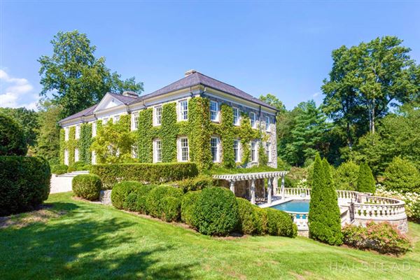 Elegant And Stately Georgian Manor Connecticut Luxury Homes Mansions For Sale Luxury Portfolio 