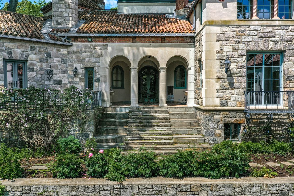 MAJESTIC RESTORED HILLSIDE VILLA IN DARIEN Connecticut Luxury Homes Mansions For Sale