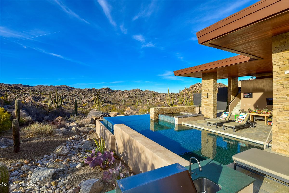 STRIKING DESERT CONTEMPORARY HIGH IN STONE CANYON Arizona Luxury