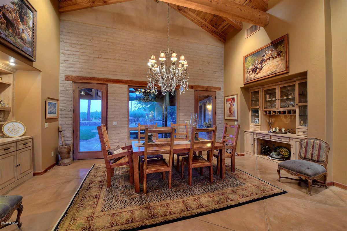 LUXURY ADOBE HOME ON 22 LUSH ACRES IN TUCSON Arizona Luxury Homes Mansions For Sale