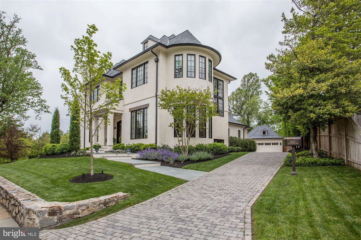 EXQUISITE FRENCH COUNTRY STUCCO HOME IN NORTH ARLINGTON | Virginia ...