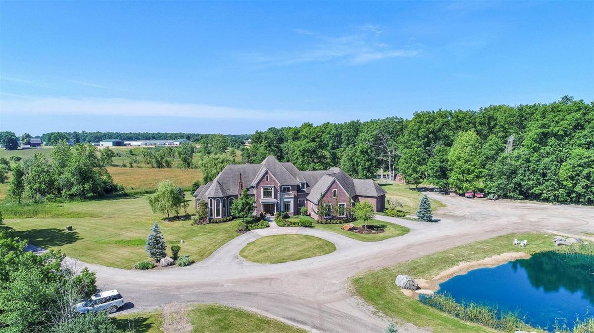 30 Acre Country Estate In Ann Arbor Michigan Luxury Homes Mansions For Sale Luxury Portfolio