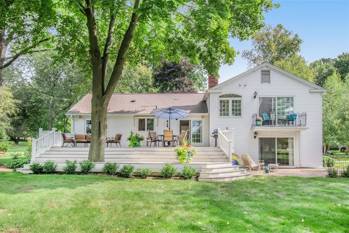 PEACEFUL RIVERFRONT HOME Michigan Luxury Homes Mansions For Sale