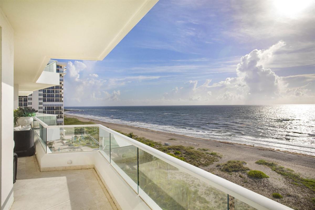 OCEAN FRONT BALCONY WITH TOTAL PRIVACY | Florida Luxury Homes ...