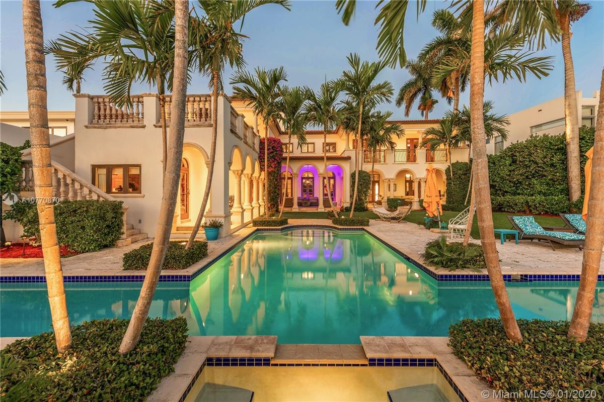 SPECIAL MEDITERRANEAN ESTATE IN COVETED BAY HARBOR ISLANDS Florida
