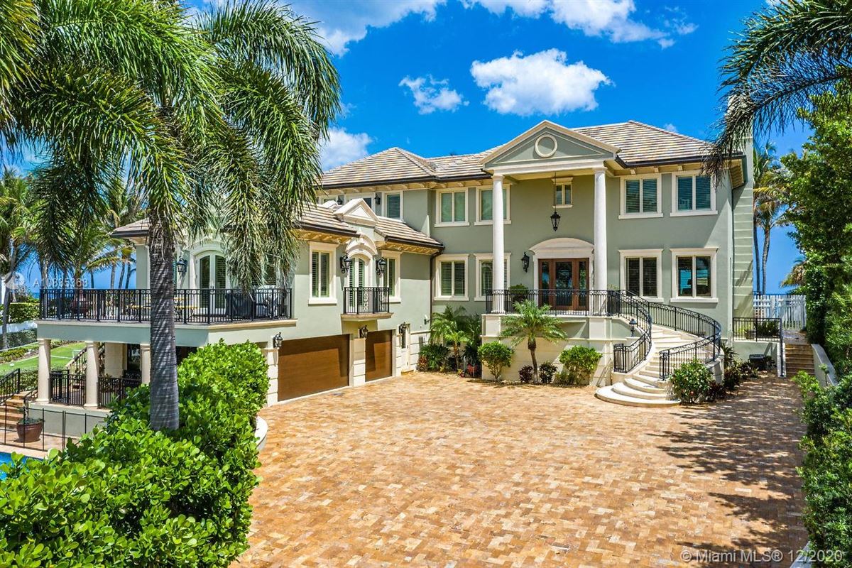 OCEANFRONT GATED ESTATE ON HILLSBORO MILE Florida Luxury Homes