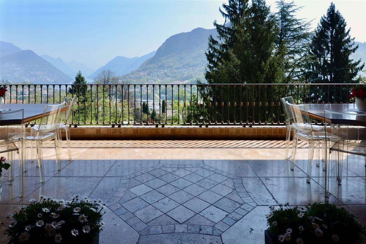 ELEGANT VILLA IN MONTAGNOLA WITH LUGANO LAKE VIEW Switzerland Luxury