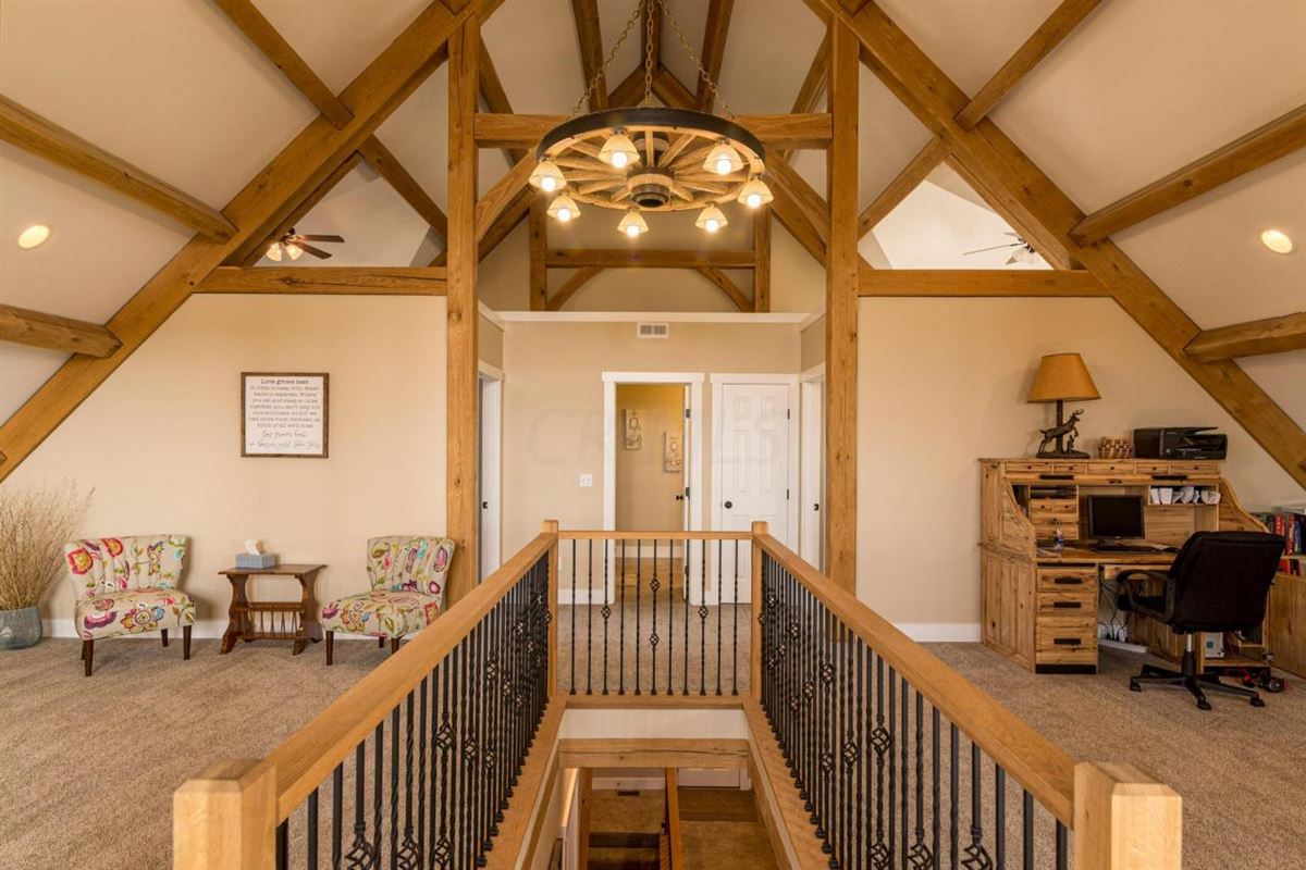 CUSTOM AMISH TIMBER FRAME HOME Ohio Luxury Homes Mansions For Sale Luxury Portfolio