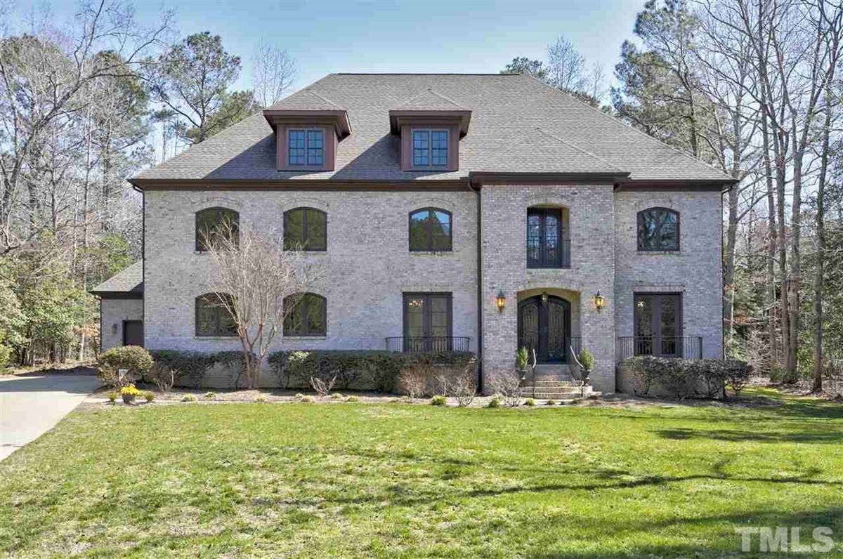 EURO STYLE ON CULDESAC North Carolina Luxury Homes Mansions For