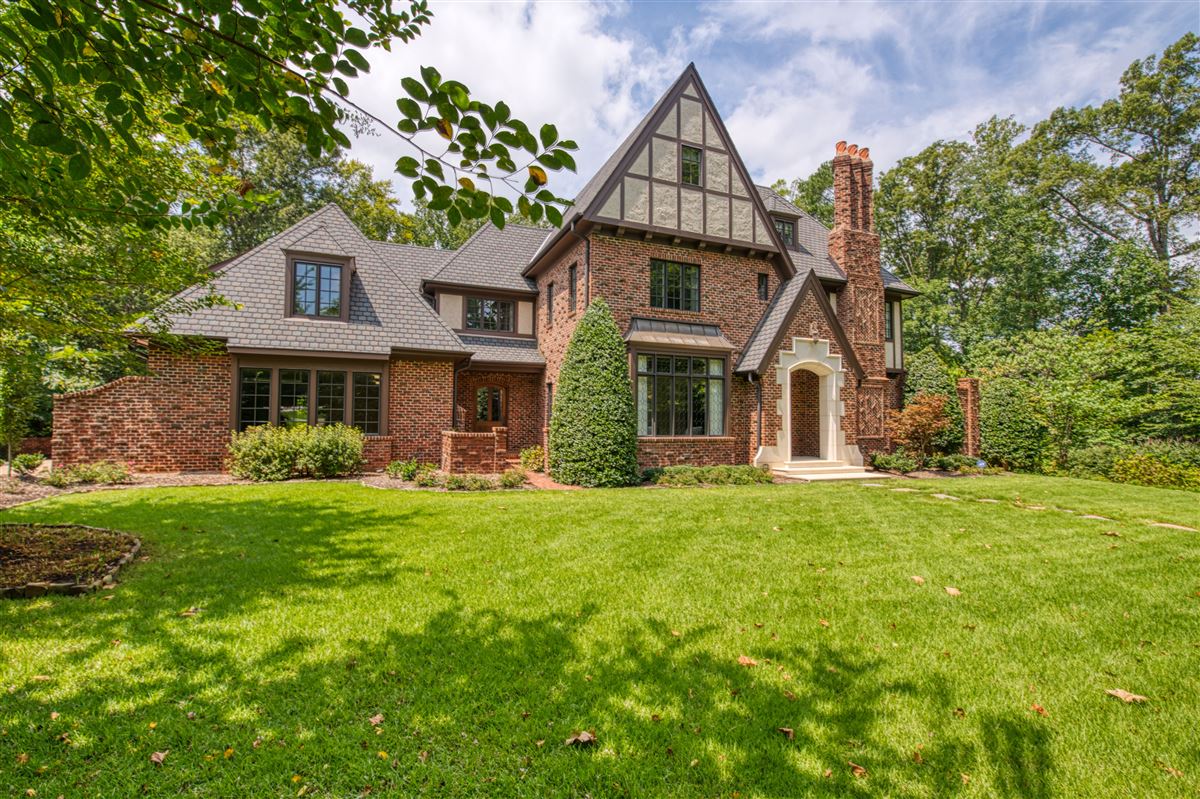 A STUNNING TUDOR HOME North Carolina Luxury Homes Mansions For Sale