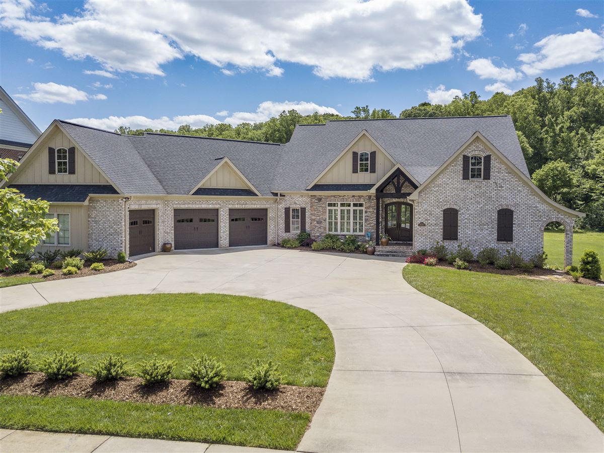 CUSTOM BRICK HOME IN BROOKBERRY FARM North Carolina Luxury Homes