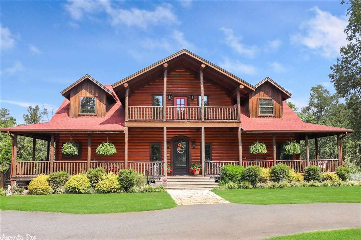 LUXURY CUSTOM BUILD LOG HOME Arkansas Luxury Homes Mansions For