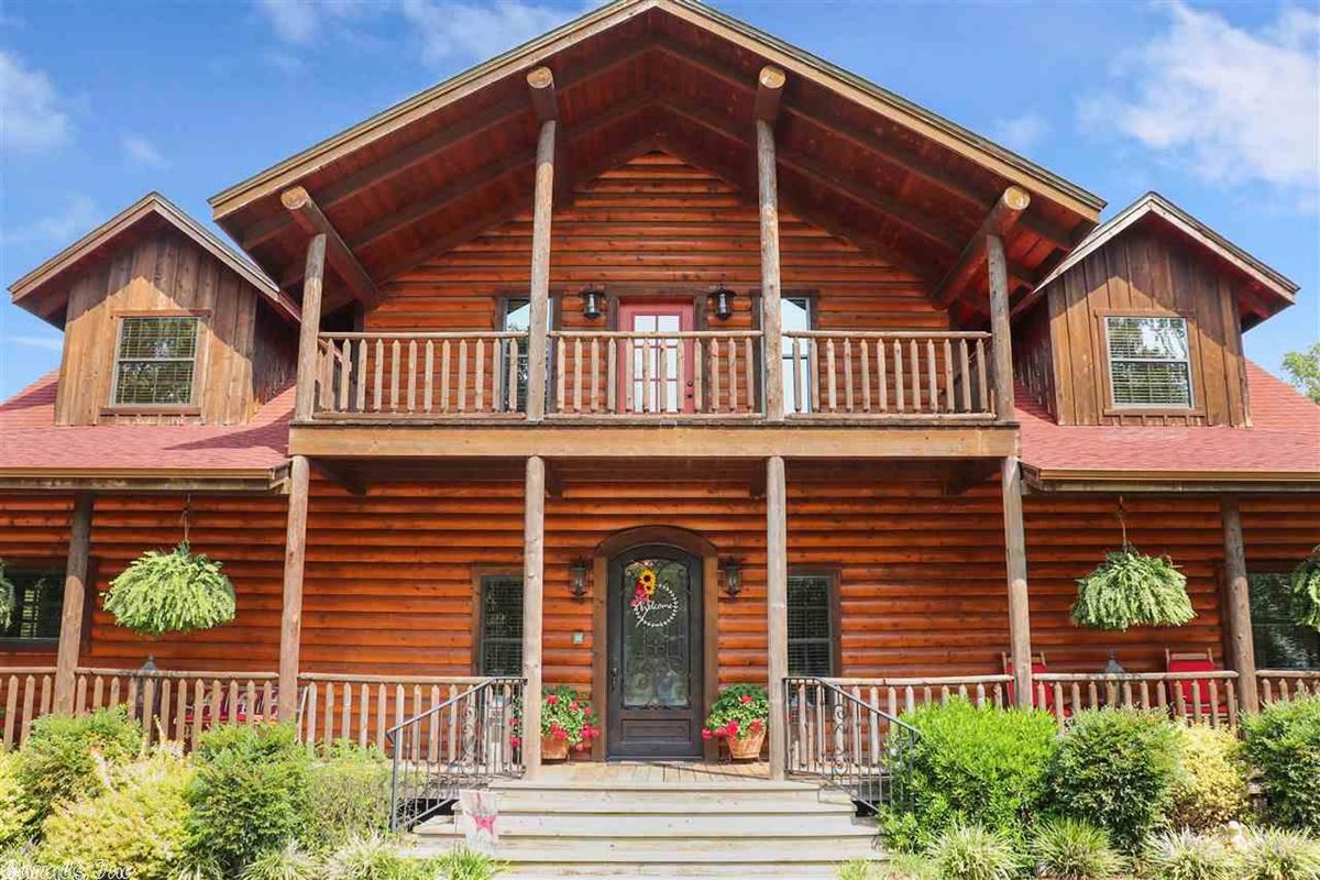 LUXURY CUSTOM BUILD LOG HOME Arkansas Luxury Homes Mansions For