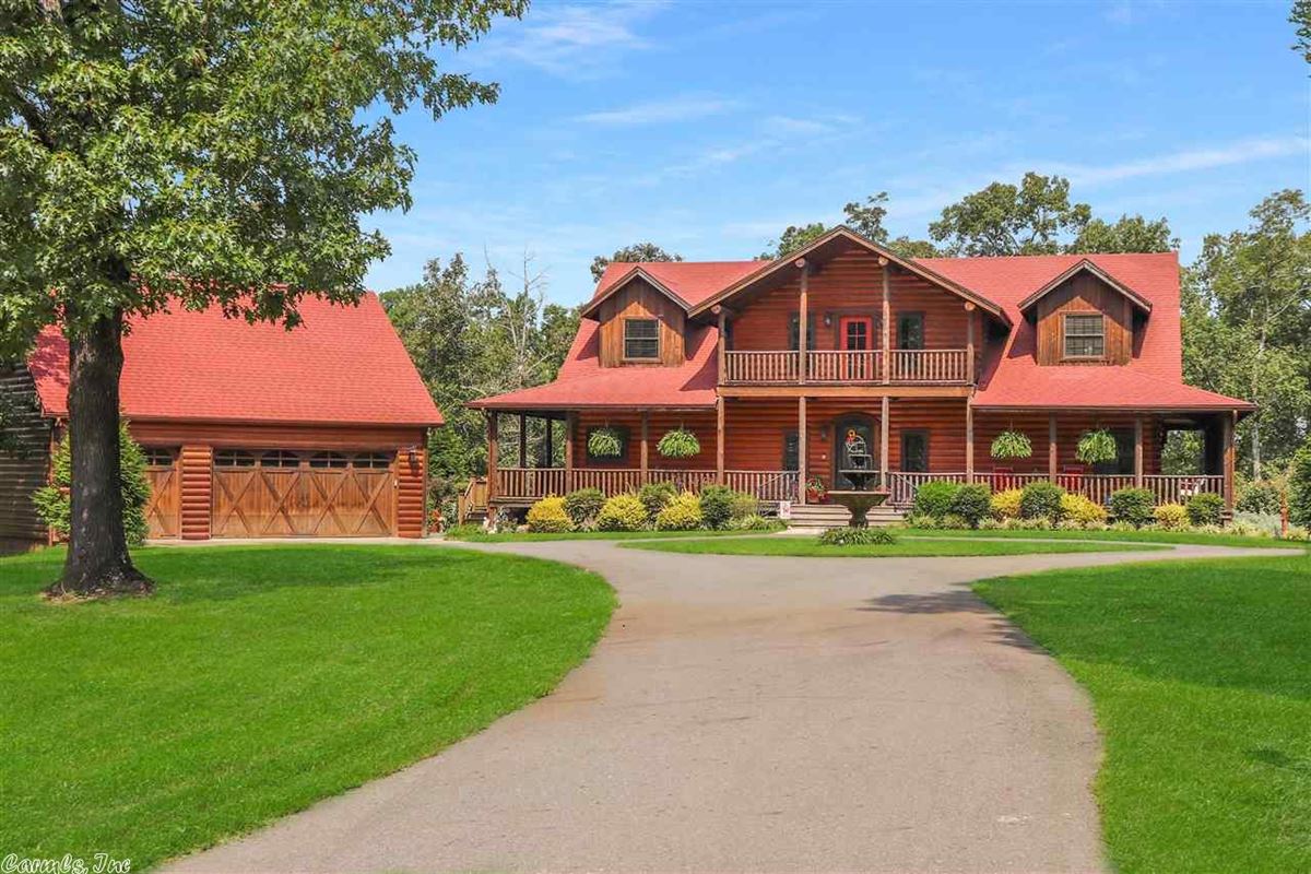 LUXURY CUSTOM BUILD LOG HOME Arkansas Luxury Homes Mansions For Sale Luxury Portfolio