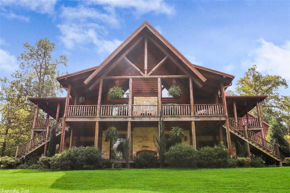 LUXURY CUSTOM BUILD LOG HOME Arkansas Luxury Homes Mansions For