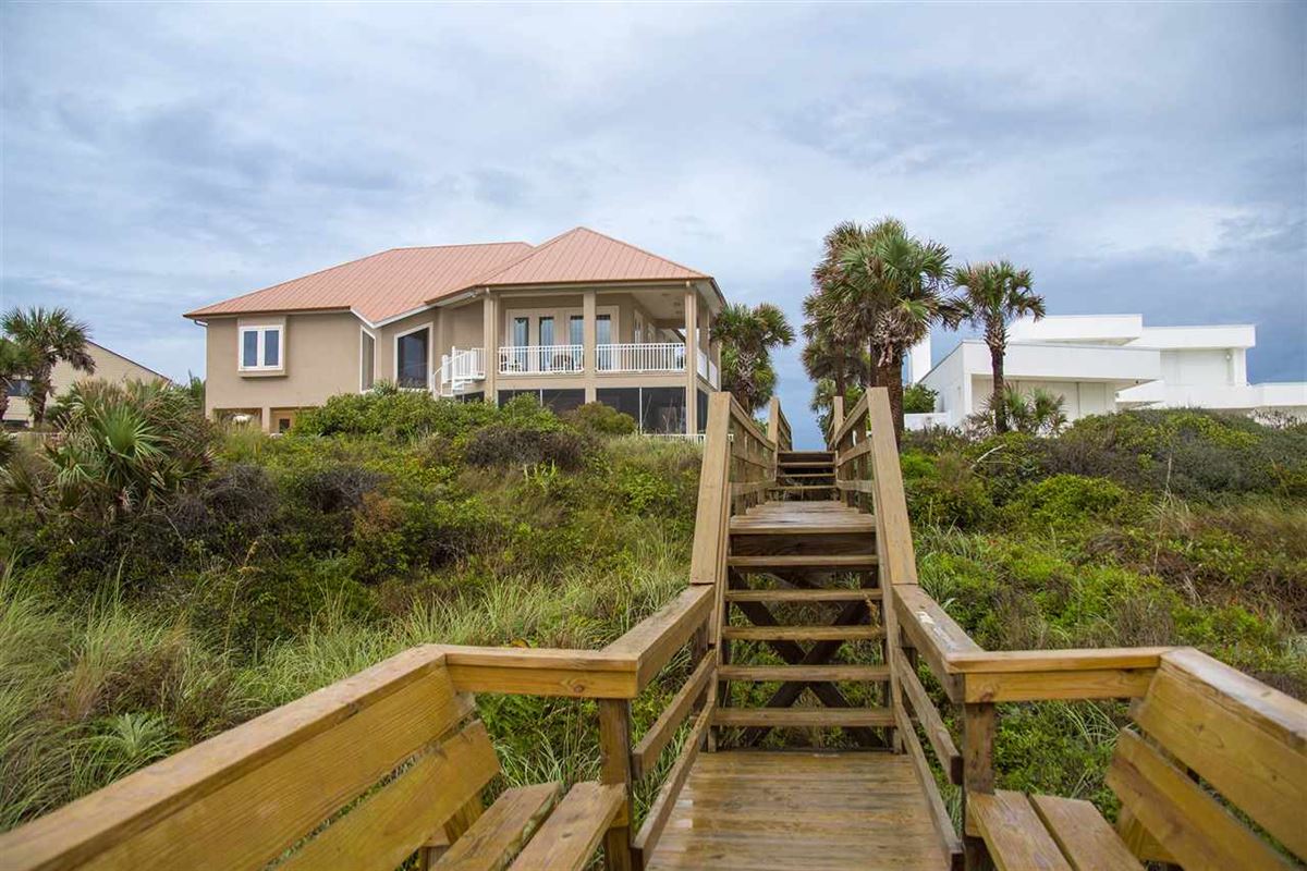 SPECTACULAR OCEANFRONT POOL HOME ON CRESCENT BEACH Florida Luxury Homes Mansions For Sale