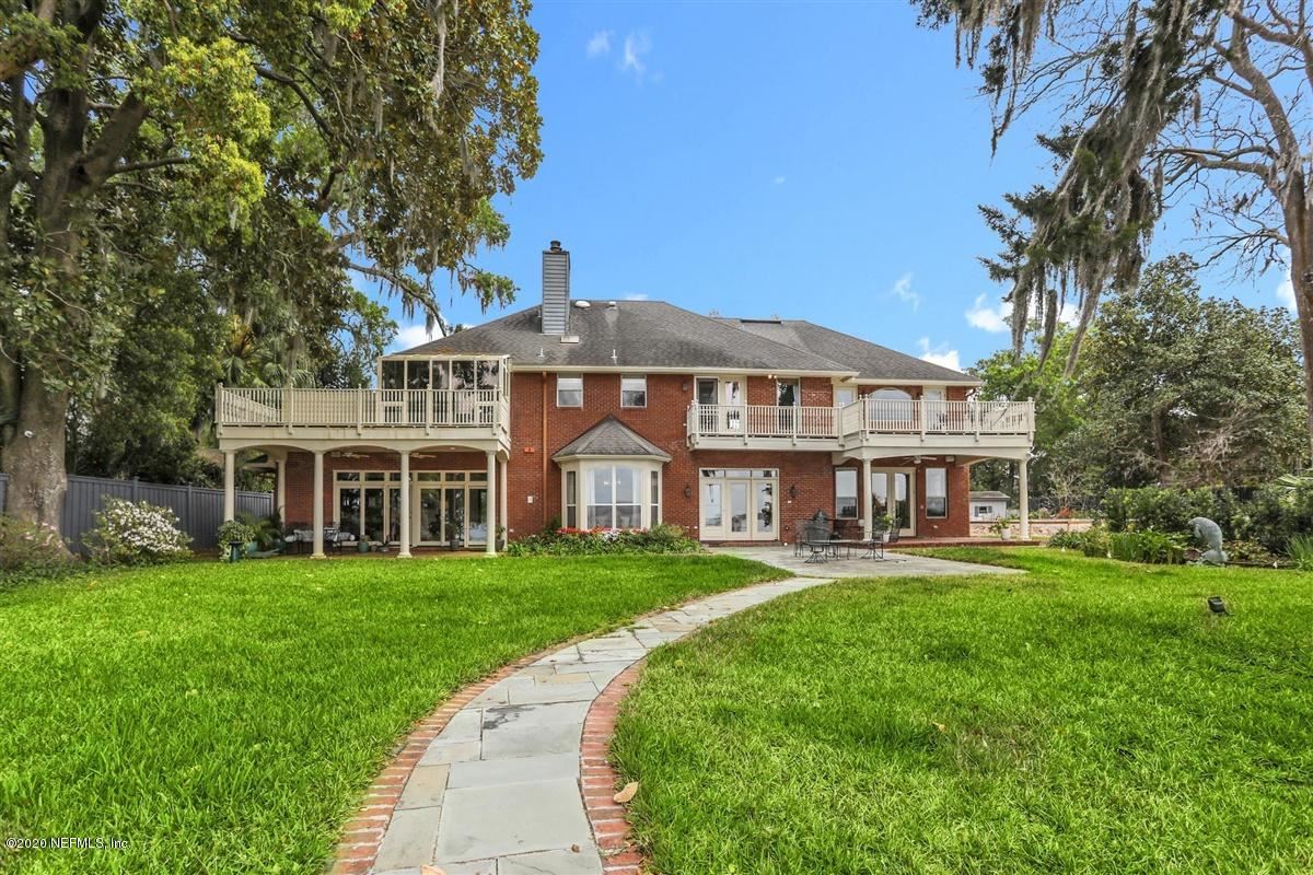 BRICK RIVERFRONT MANSION ON BLUFF OVERLOOKING ST JOHNS RIVER Florida